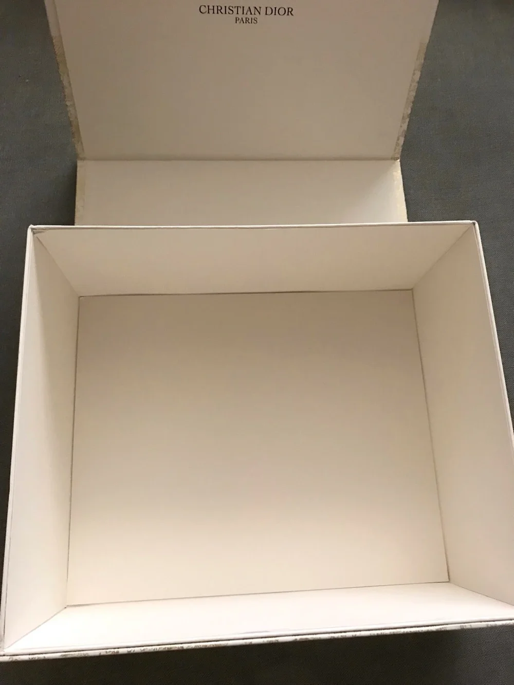 Christian Dior Gold & White Gift Box